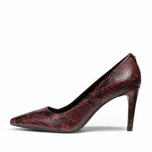 New! MICHAEL KORS Snakeprint Leather Pumps Shoes Heels Size 9.5 NWB